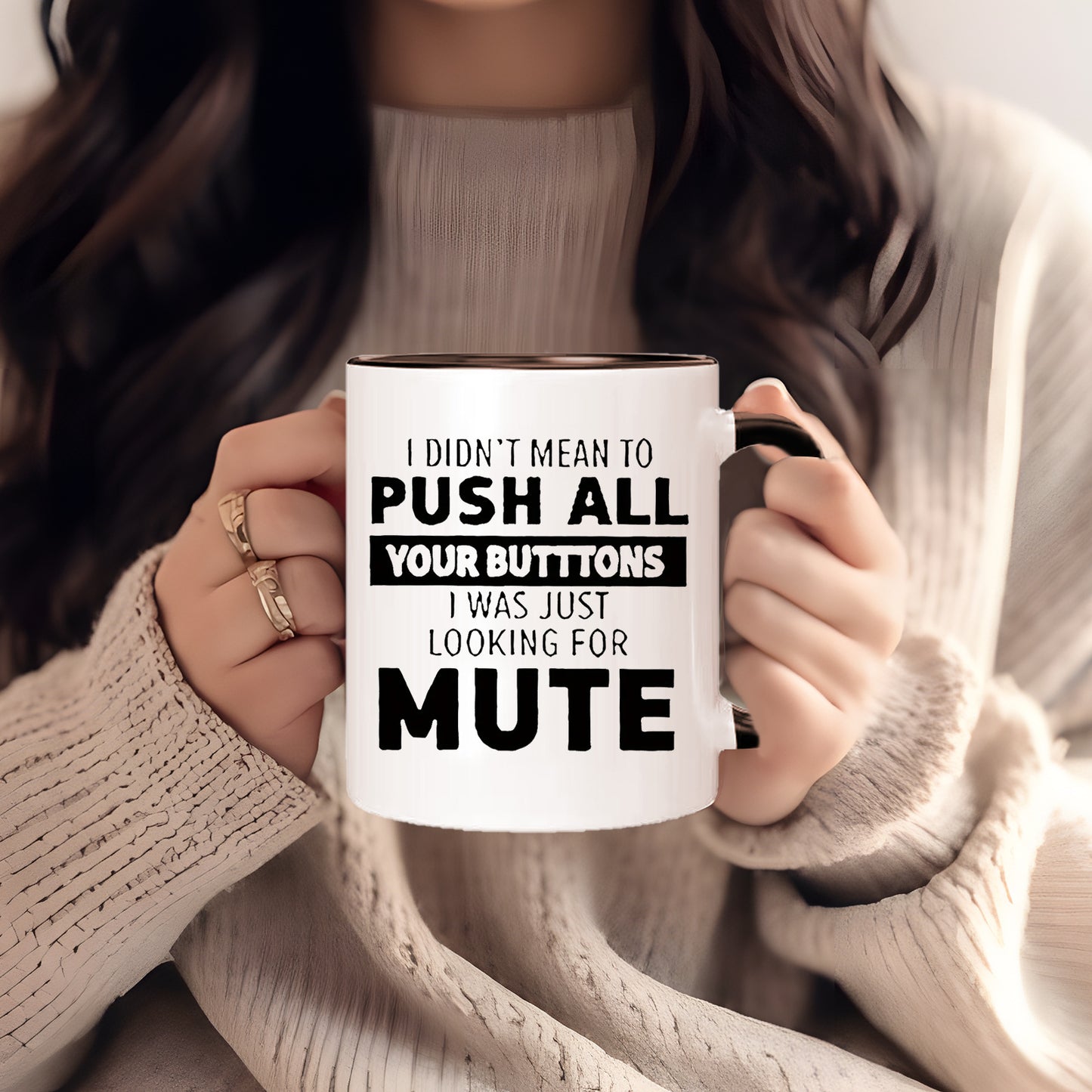 1pc Humorous Ceramic Coffee Mug - Reusable, Insulated, Hand-Wash Only - Ideal for Home & Office Use, Perfect Gift for Men & Women