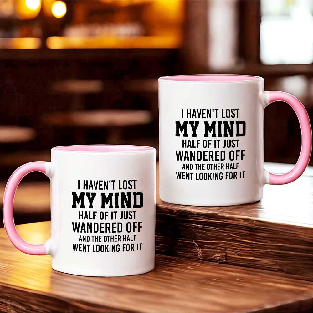 1pc 3A Grade, Funny Mug, 11 OZ, Novelty coffee cup, Coffee Bar Accessories, Inspirational quote text, Gifts for birthdays, Halloween, Father's Day, Mother's Day, Gift for friend sister, brother, dad, mom, Use At Home Party