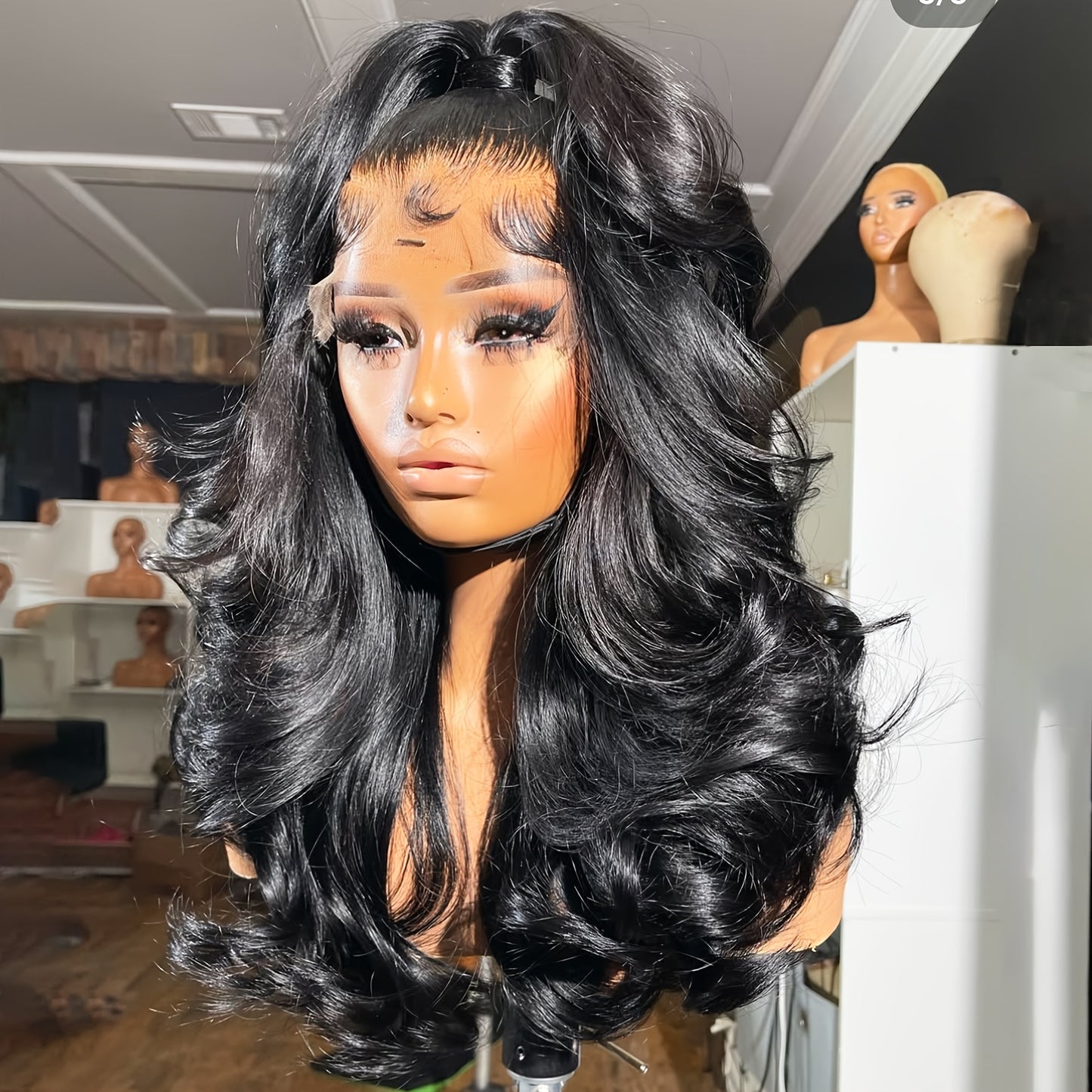 13*4 Body Wave Lace Front Wigs 13x4 Glueless Lace Wig Pre Plucked Hairline HD Transparent Lace Frontal Wigs For Women 200% Density Bye Bye Knots Wig