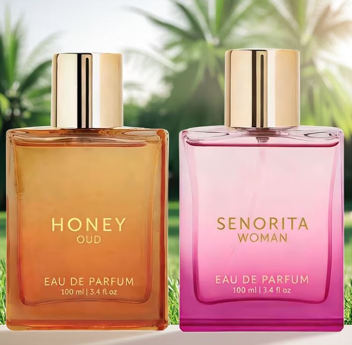 Luxury Gift Set for Women Featuring Bella Vita - Includes Honey Oud And Senorita Perfumes, 2pcs