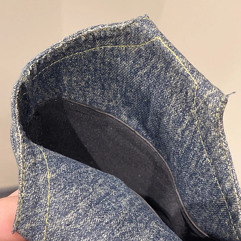 2025 retro fashion high boots pointed fashion new cowboy knight temperament western boots