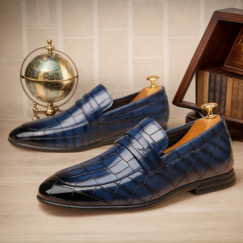 New Plus Size Men's Fashionable And Versatile Blue Sneakers, Comfortable And Non Slip Rubber Sole, Durable Shoes, Men's Shoes, Fashionable And Versatile 38696