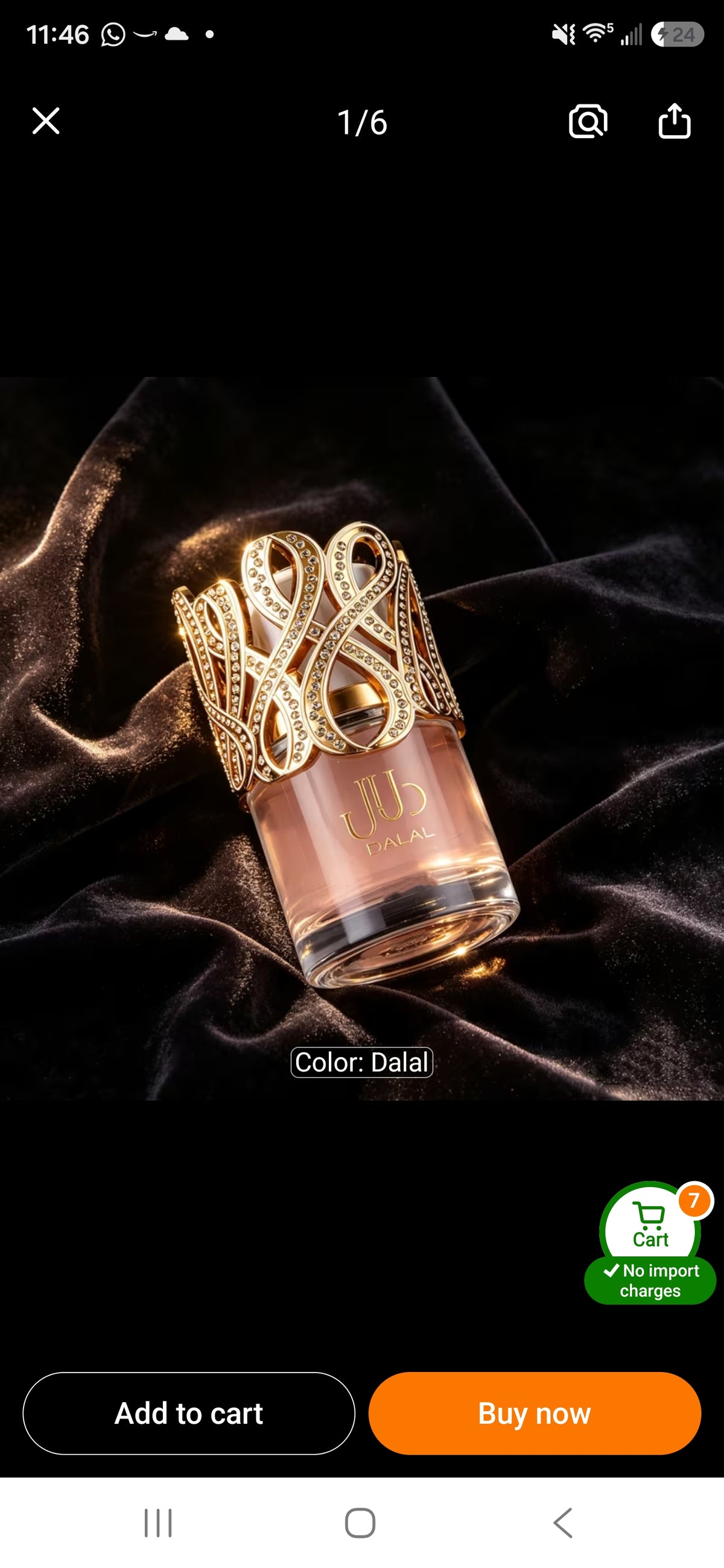 Lattafa Dalal Eau de Parfum – 100ml (3.4 oz) | Luxury Women's Fragrance