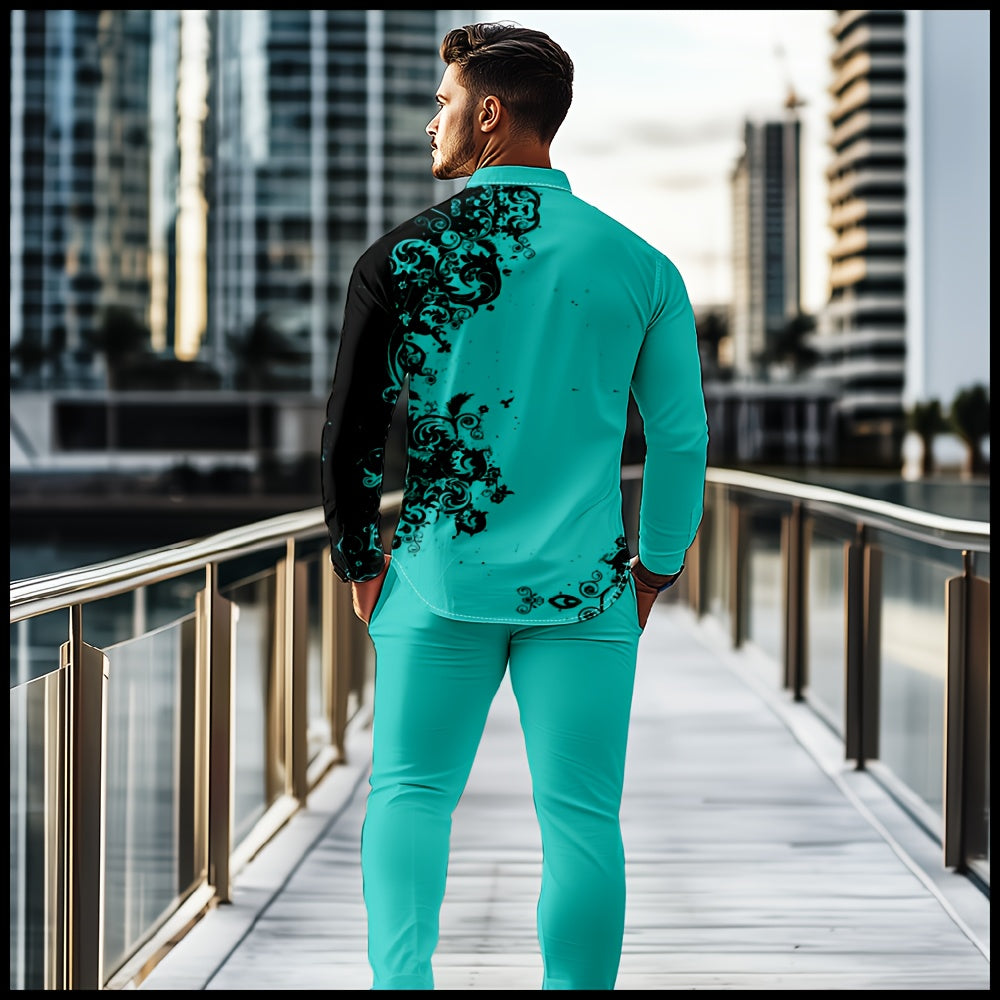Men's 2 pc pants set