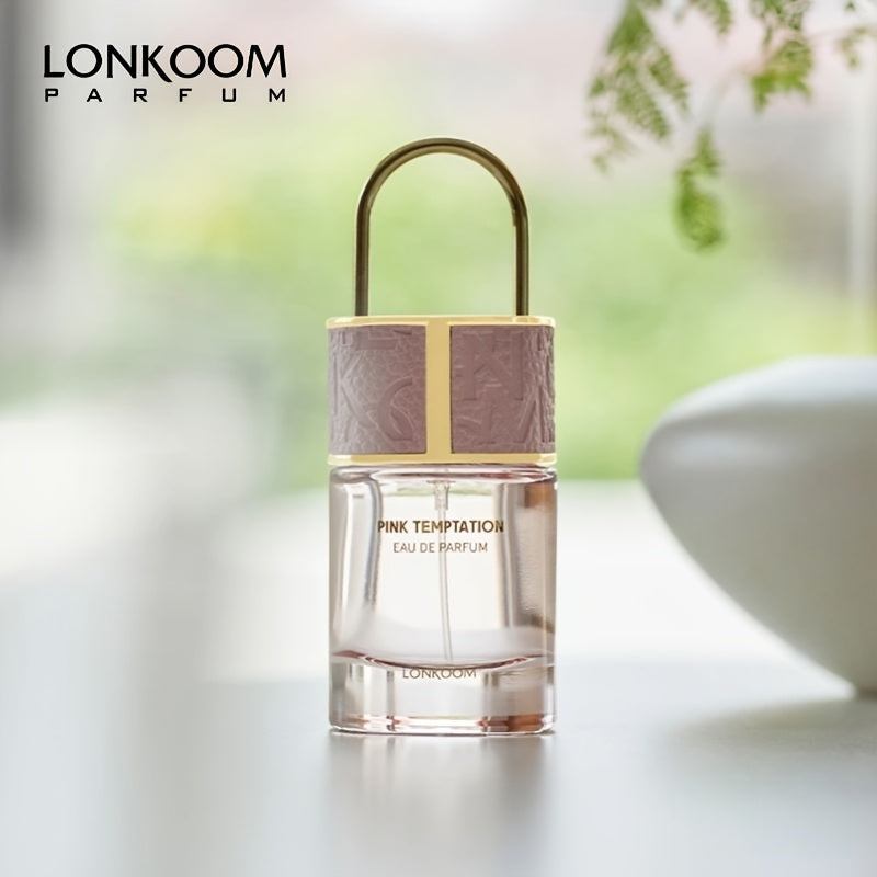 Long-Lasting 1.69oz/50ml PINK TEMPTATION EDP Perfume for Women - Oriental Floral Scent with Orange Blossom Bergamot Tuberose Vanilla Musk Notes - Ideal for Valentine's Day and Other Festivals Holiday Gifts&Dates