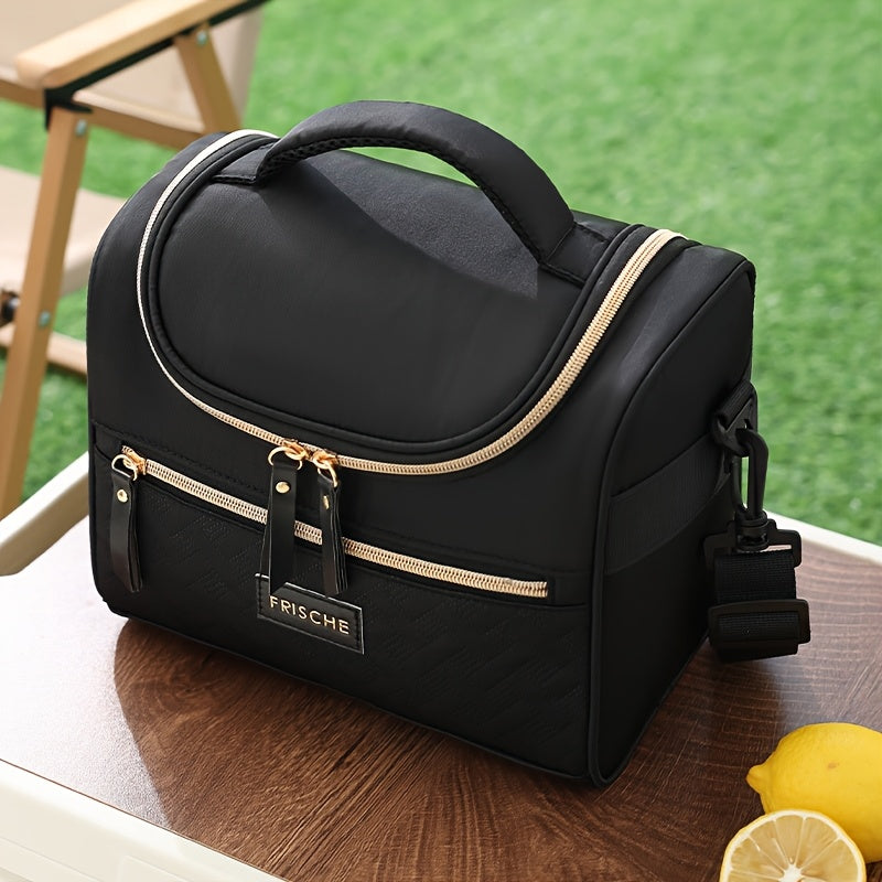 [Leakproof Insulated Lunch Bag] Reusable Leakproof & Lightweight Insulated Lunch Bag | Thermal Food Carrier Tote for Travel, Picnics, Work, Outdoors - Durable Built-in Insulation Cooler