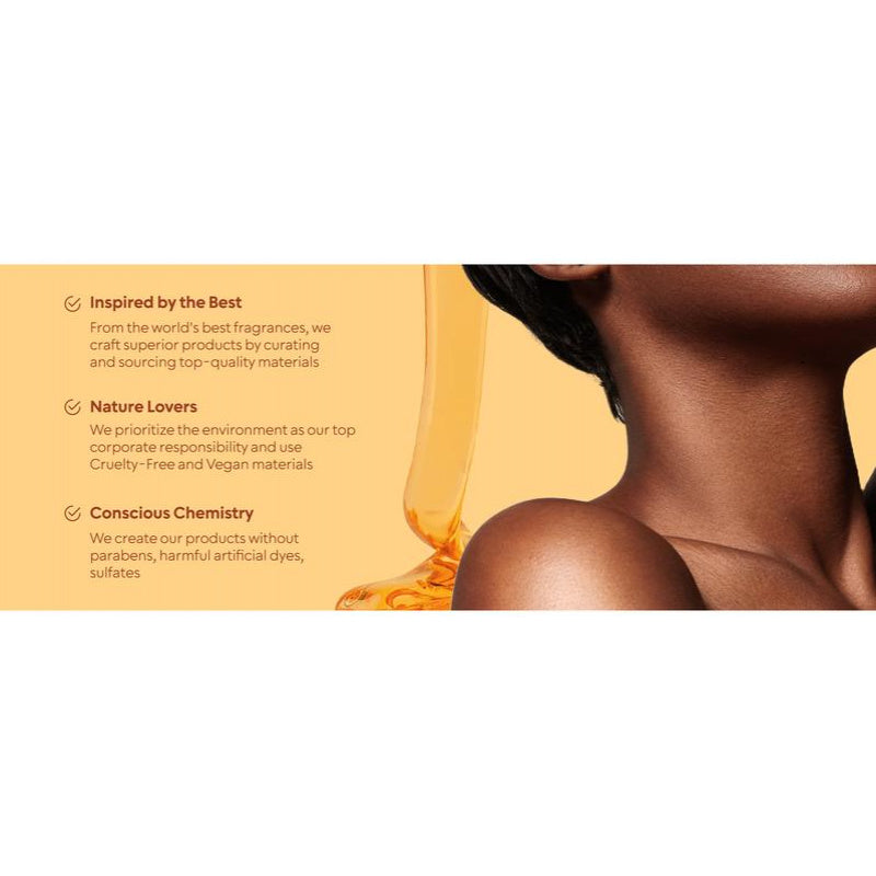 Perfume Water Patchouli, Vanilla, Bergamot Floral & Spicy Made with Clean & Vegan Essential Oils Cruelty Free