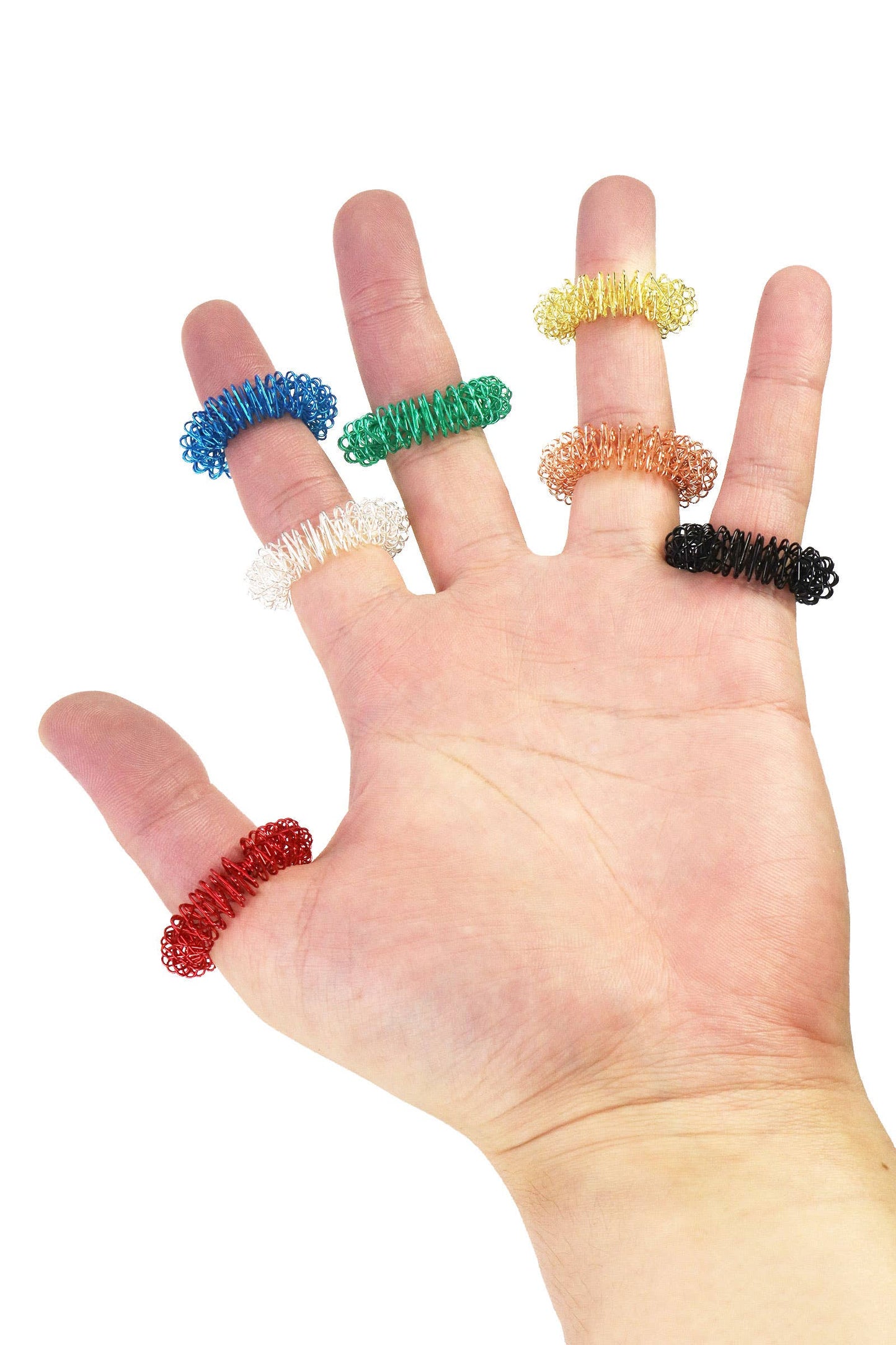 Spiky Acupressure Ring - 12 Pcs / 1 Bag