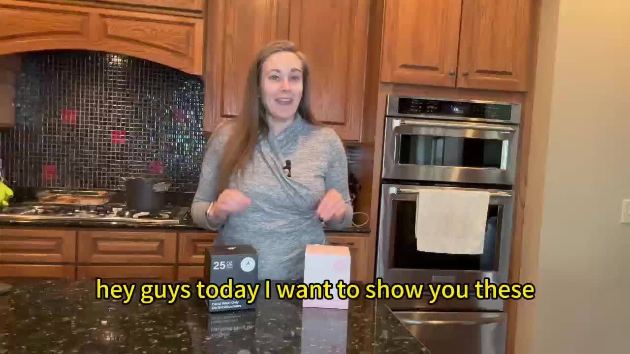 [Paw Print Tumbler] POWCAN 32oz Insulated Stainless Steel Tumbler with Cute Paw Print Design - Pink & Black, Dishwasher Safe, Reusable, Perfect for Coffee, Tea, or Cold Drinks, Coffee Travel Mug