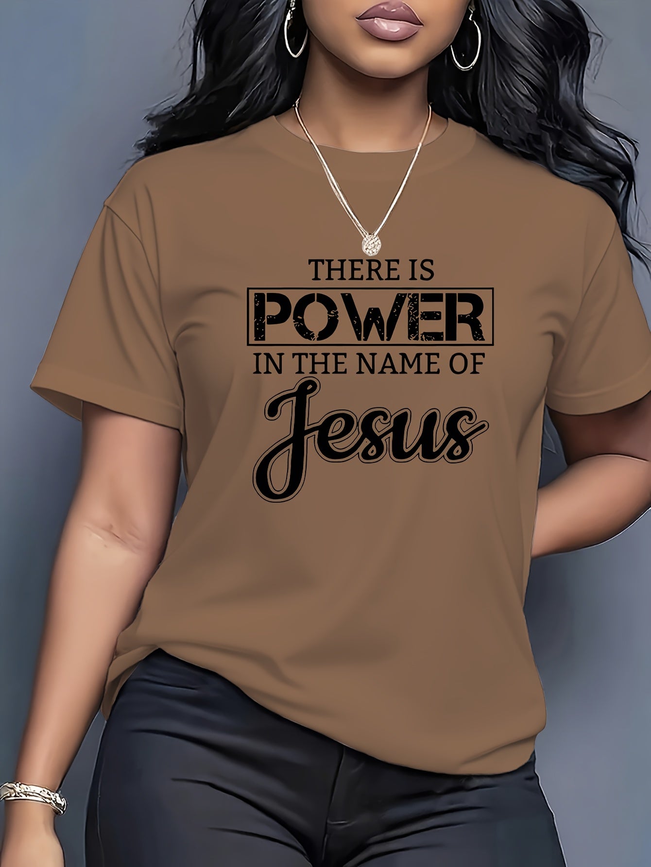 Fashionable Letter Cartoon Print Women'S Round Neck Pure T-shirt, Simple Design, Comfortable And Breathable, Versatile Essential, Suitable For Daily Leisure, Showing Natural And Elegant Style, A Must-have For Summer Parties,