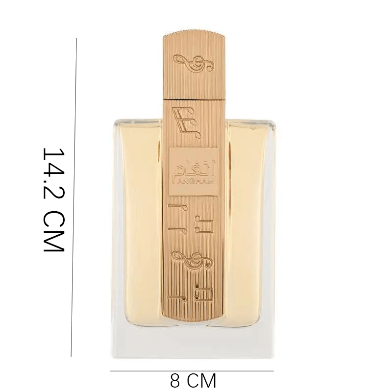 Angham Eau de Parfum Spray for Unisex, 3.4 Ounce, Lasting fragrance, suitable for both men and women, suitable for daily leisure occasions, ideal Christmas gift