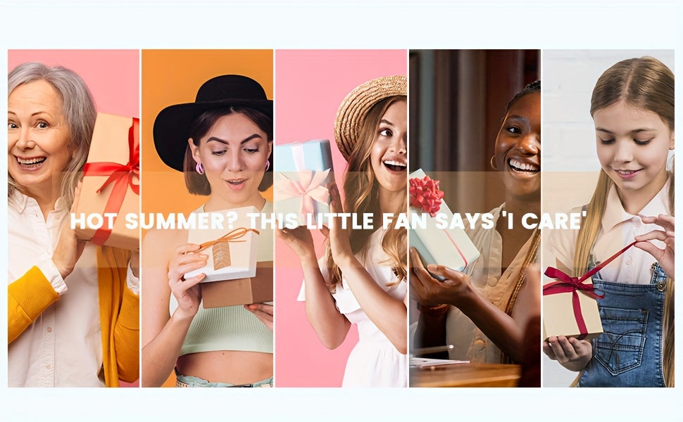 Handheld Portable Turbo Fan, 16000 RPM Small Fans Portable Cooling, 4000mAh USB Rechargeable Personal Battery Operated Mini Small Pocket Fan with 1-100 Speeds for Travel, Outdoor, Vacation, Concerts