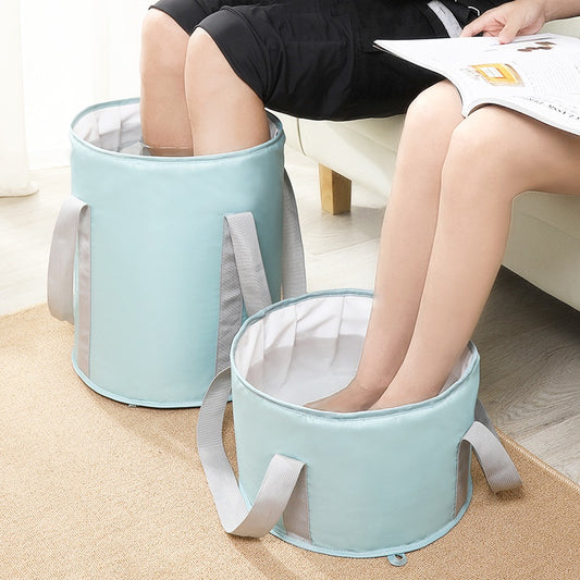 Portable Foldable Foot Soak Bath Tubs with Handles - Insulated, 5-Layer Design for Travel, Fishing, Camping & Home Spa - Unscented, No Power Needed, Travel Foot Spa|Foldable Foot Tubs|Insulated Foot Tubs
