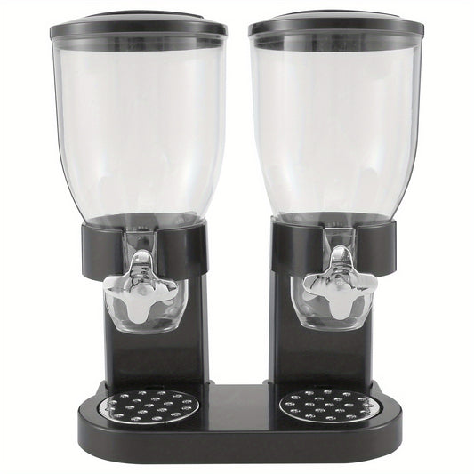 1pc Large Capacity Food Storage Dispenser, Storage Containers, Oatmeal Nuts Candy Dispenser Jars, Kitchen Cereal Storage Containers