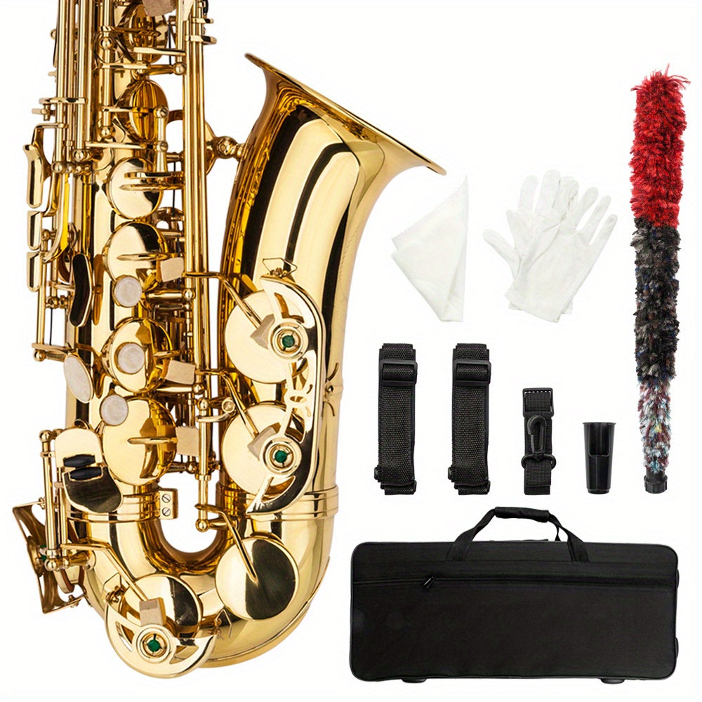 Alto Drop E Paint Golden Saxophone Paint Golden