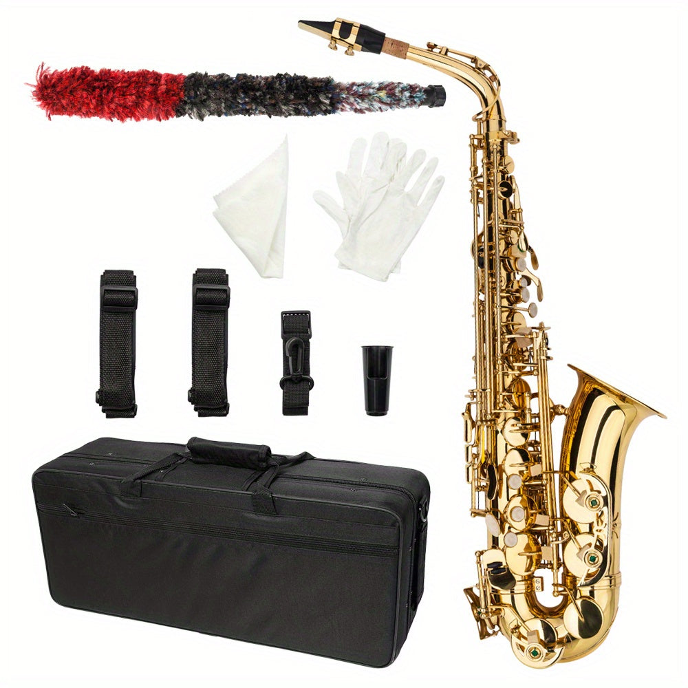 Alto Drop E Paint Golden Saxophone Paint Golden