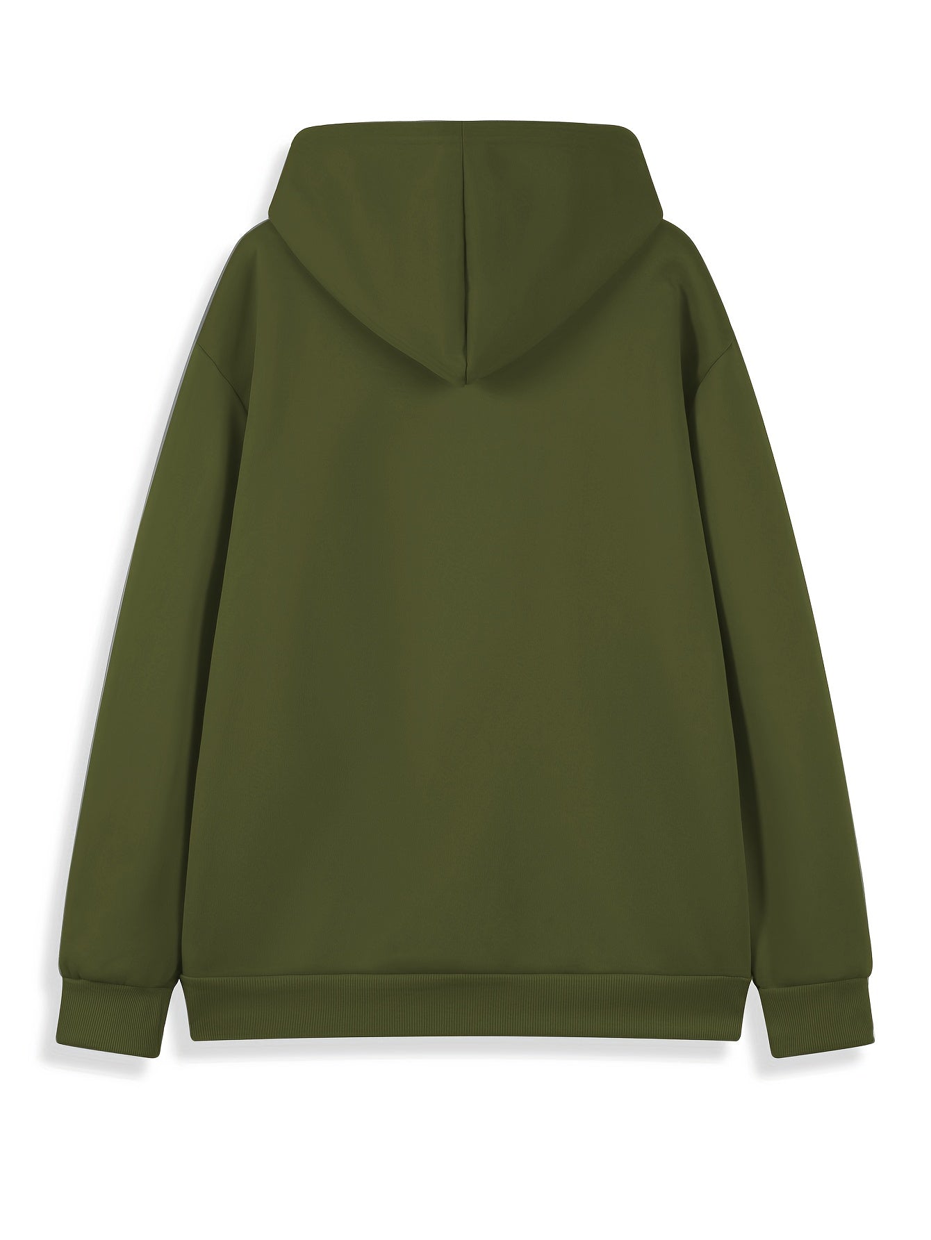 Customizable Men's Hoodie - Personalized Photo/Text Front & Back, Navy Blue with White Lettering, All-Season Comfort Fit, Casual Sporty Design for Halloween Christmas Gifts, Personalized Gift, Durable Casualwear