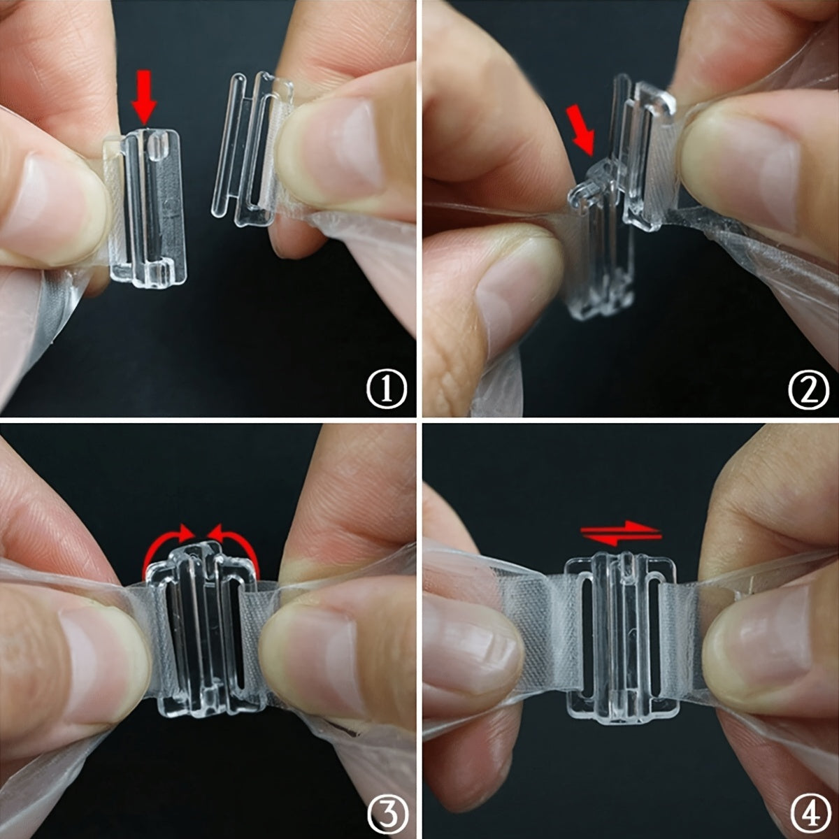 Women'S Sexy Non-Slip Invisible Bra - Wire-Free Seamless Undergarment with Removable Strap, Lightweight Everyday & Special Occasion Bra for Wedding, Swimsuit, Backless Dresses - Discreet Under Clothing - Perfect Gift for Her,