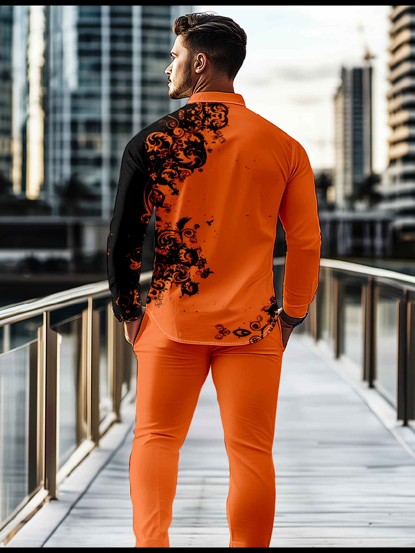 Men's 2 pc pants set