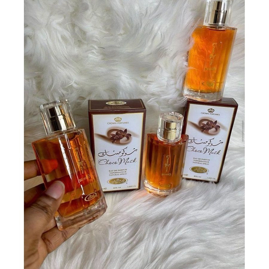 Rehab Choco Musk - Espray natural Eau de Perfume de 1.65 onzas líquidas