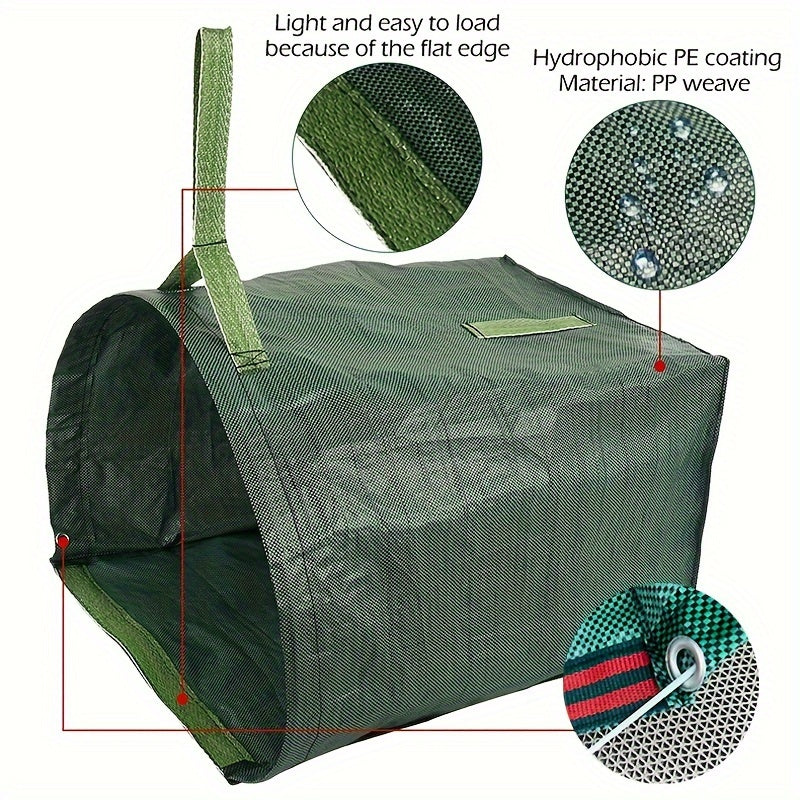 200L Deciduous Bag Garden Yard Dustpan-Type Collecting Leaves and Yard Waste Garbage Bag