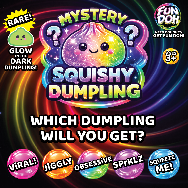 One/Two  4" Mystery Dumpling Squishy