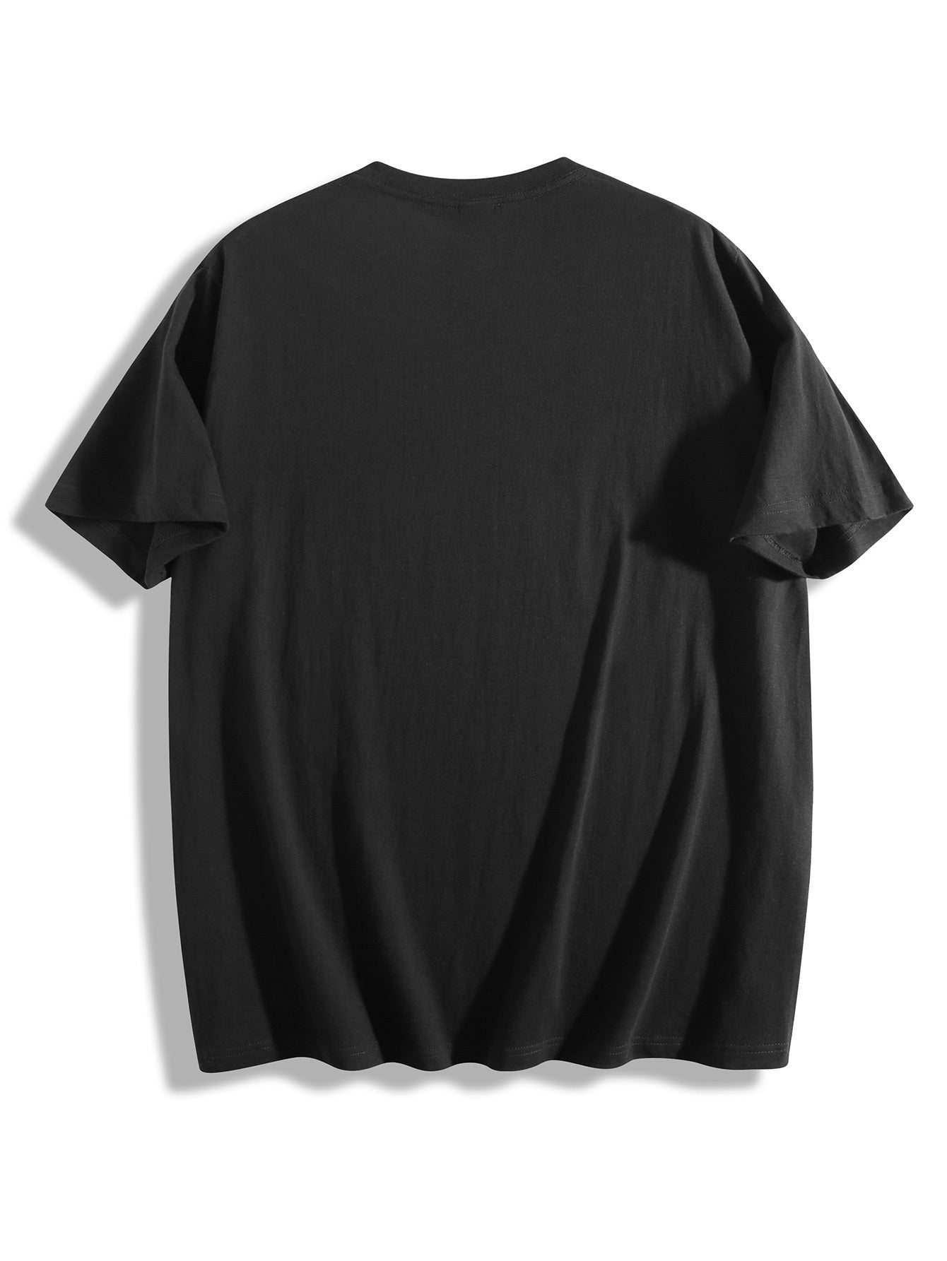 Men's Casual Loose Fit Round Neck T-Shirt - White Tee with Bold "Deez" Text & Nut Graphics, Machine Washable Streetwear Top for Everyday Comfort
