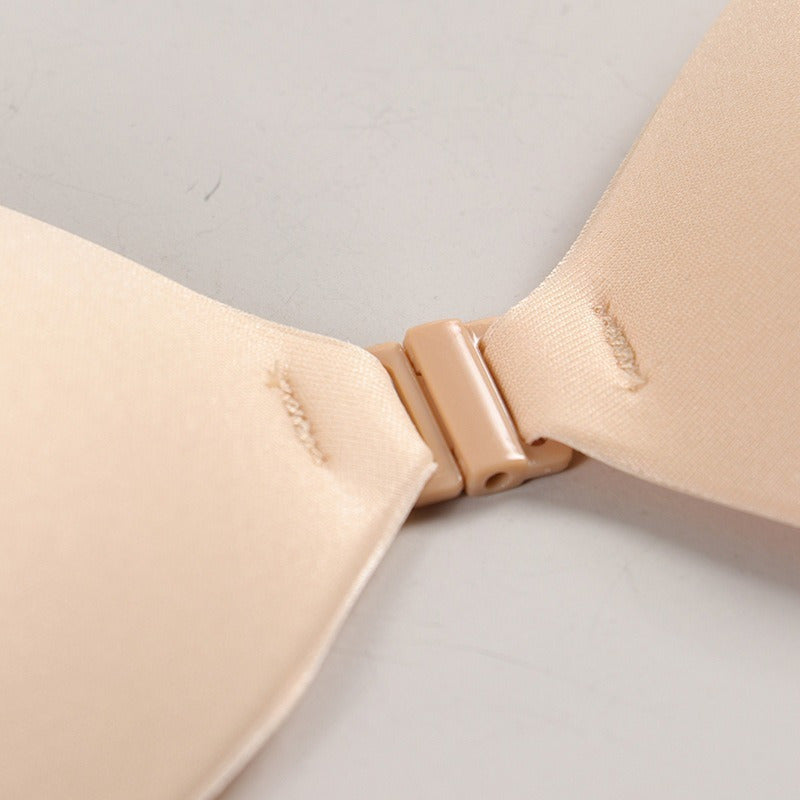 Women'S Sexy Non-Slip Invisible Bra - Wire-Free Seamless Undergarment with Removable Strap, Lightweight Everyday & Special Occasion Bra for Wedding, Swimsuit, Backless Dresses - Discreet Under Clothing - Perfect Gift for Her,