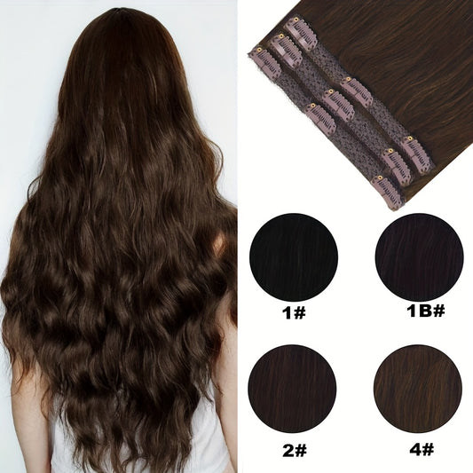 12-16 Inch Hair Extensions Clip In Real Human Hair Clip On Hair Extensions Human Hair Clip Ins Invisible Hair 3pcs/Pack