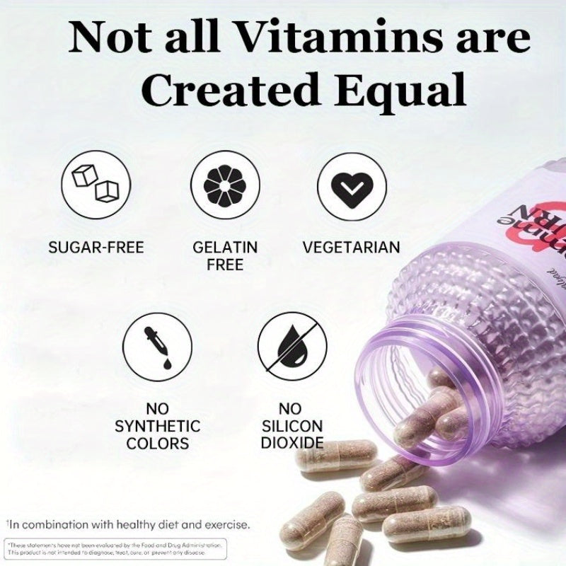 LEMME BURN Green Tea + Active B Vitamins Capsules | Support Healthy | Vitamins And Supplement | 60 Capsules Of Dietary Supplement, Women Probiotics, Local Warehouse, Faster Shipping, Shelf Life 2 Years, Sulphur-Dioxide-Free,