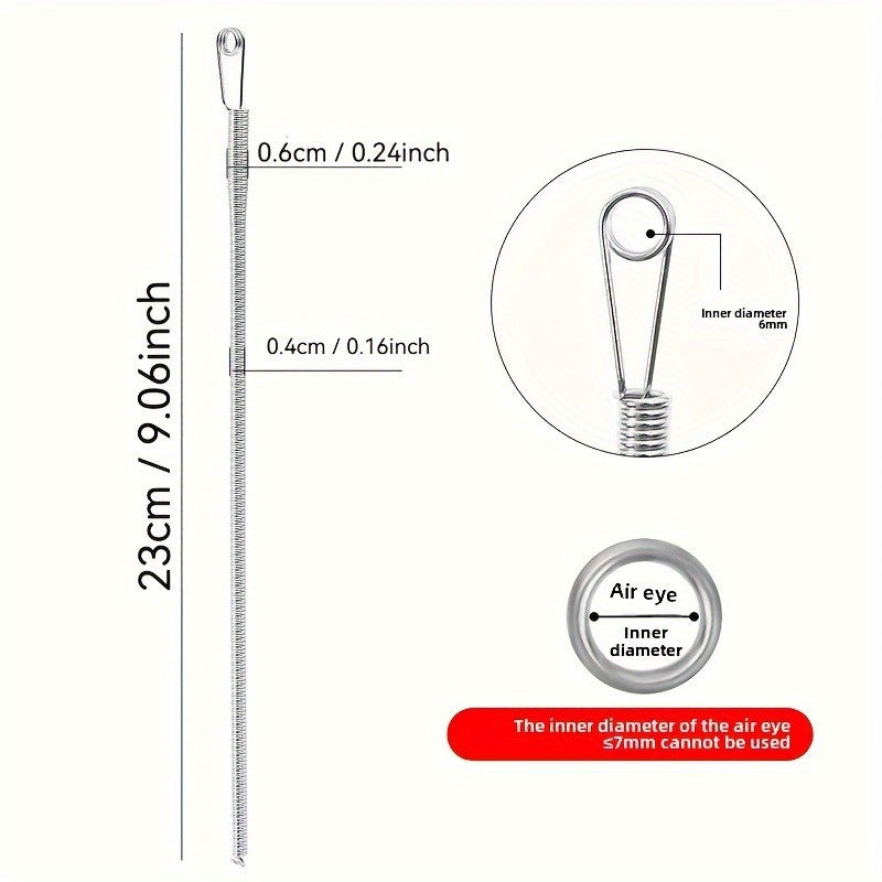 [Efficient Threader Tool] Efficient & Bendable Threader Tool | Easy Thread Without Effort, Multi-Purpose Elastic Waistband Accessory for Needlework, Home Sewing & Crafting, Sewing Accessories, Sleek Waist Tool, Flexible Waist