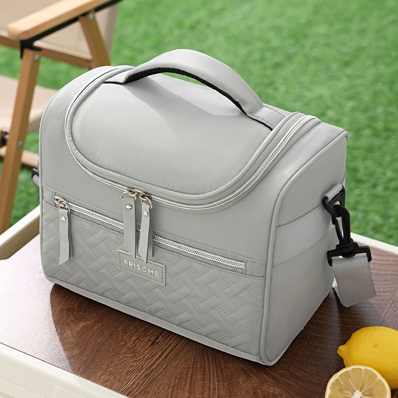 [Leakproof Insulated Lunch Bag] Reusable Leakproof & Lightweight Insulated Lunch Bag | Thermal Food Carrier Tote for Travel, Picnics, Work, Outdoors - Durable Built-in Insulation Cooler