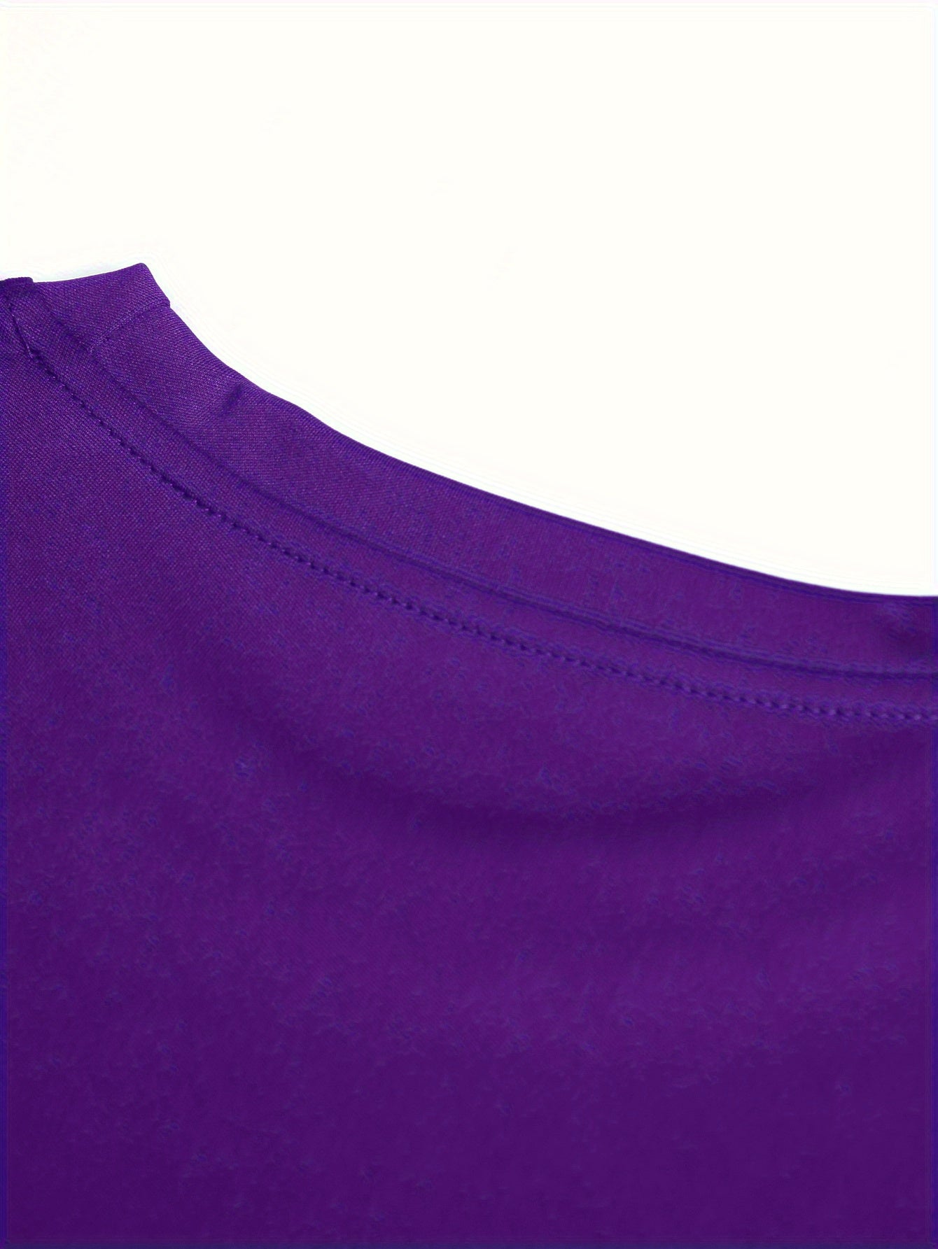 5pcs Women'S Casual Crew Neck T-Shirts - Short Sleeve, Polyester, All-Season, Round Neck, Short Sleeve Tee | Inspirational Print Tee | Comfortable Fit Tee