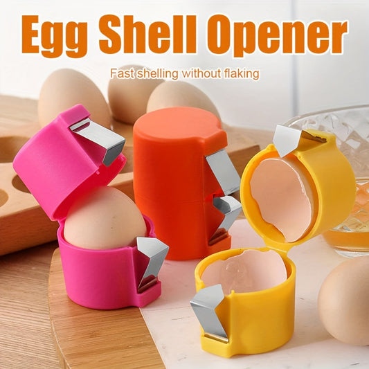 [Quick Peel | Yolk Splitter] Easy Clean 1pc Eggshell Separator | Quick Peel & Yolk Splitter | Essential for Kitchen Baking