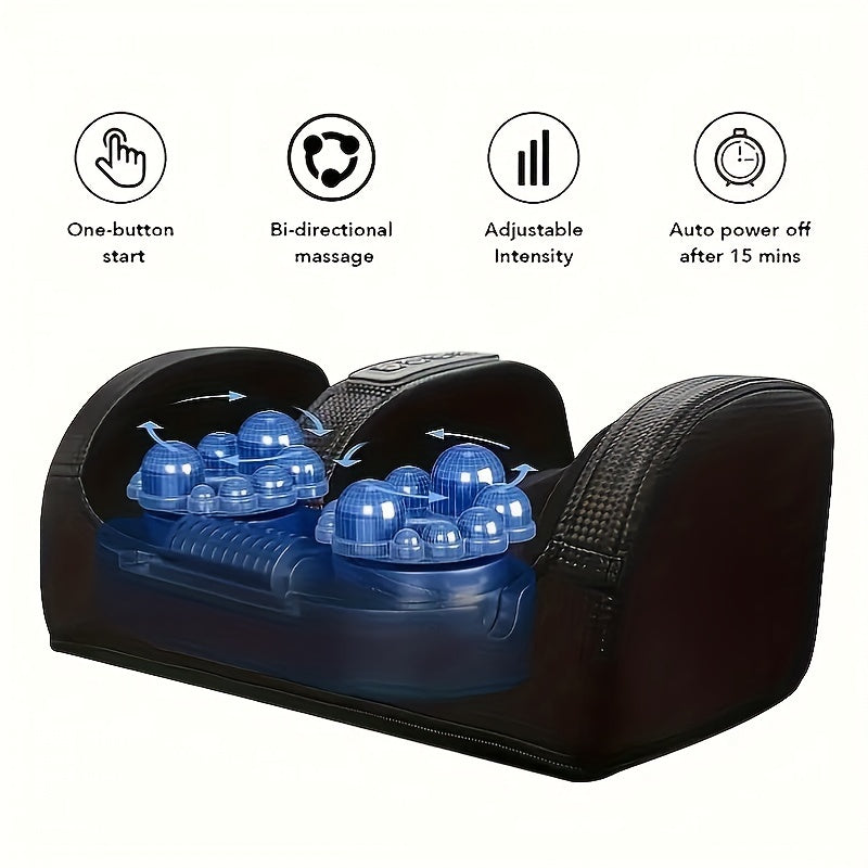 Heated Foot Massager for Circulation & Relaxation: Gift for Father's Day & Mother's Day