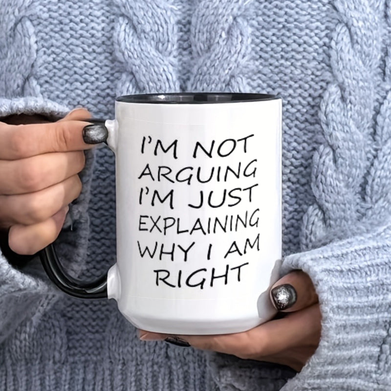 15OZ Ceramic Mug Coffee Cup Green, Red, Blue with Picture Cup Father'S Gift Mother Brother Sister Gift Festival Gift