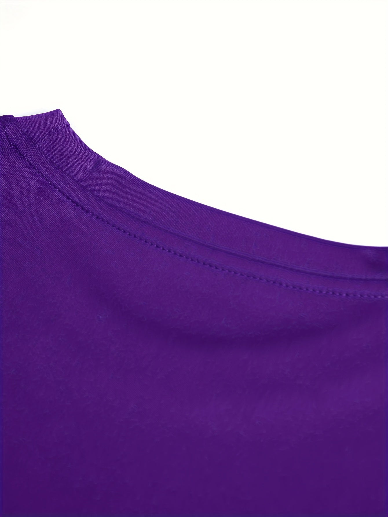 5pcs Women'S Casual Crew Neck T-Shirts - Short Sleeve, Polyester, All-Season, Round Neck, Short Sleeve Tee | Inspirational Print Tee | Comfortable Fit Tee