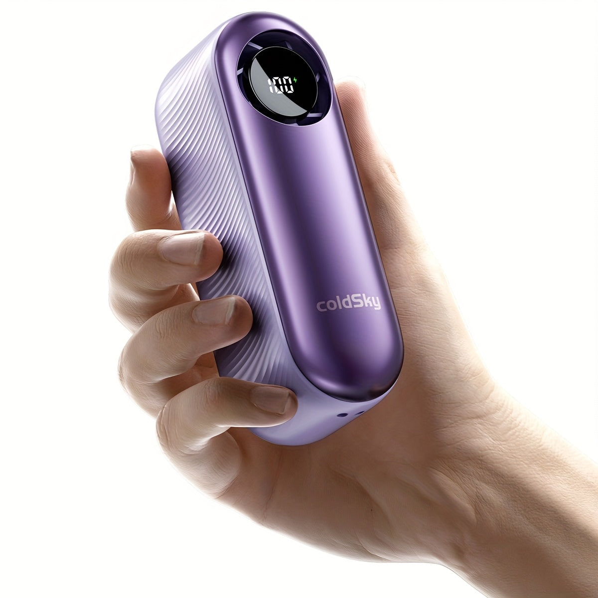 Handheld Portable Turbo Fan, 16000 RPM Small Fans Portable Cooling, 4000mAh USB Rechargeable Personal Battery Operated Mini Small Pocket Fan with 1-100 Speeds for Travel, Outdoor, Vacation, Concerts