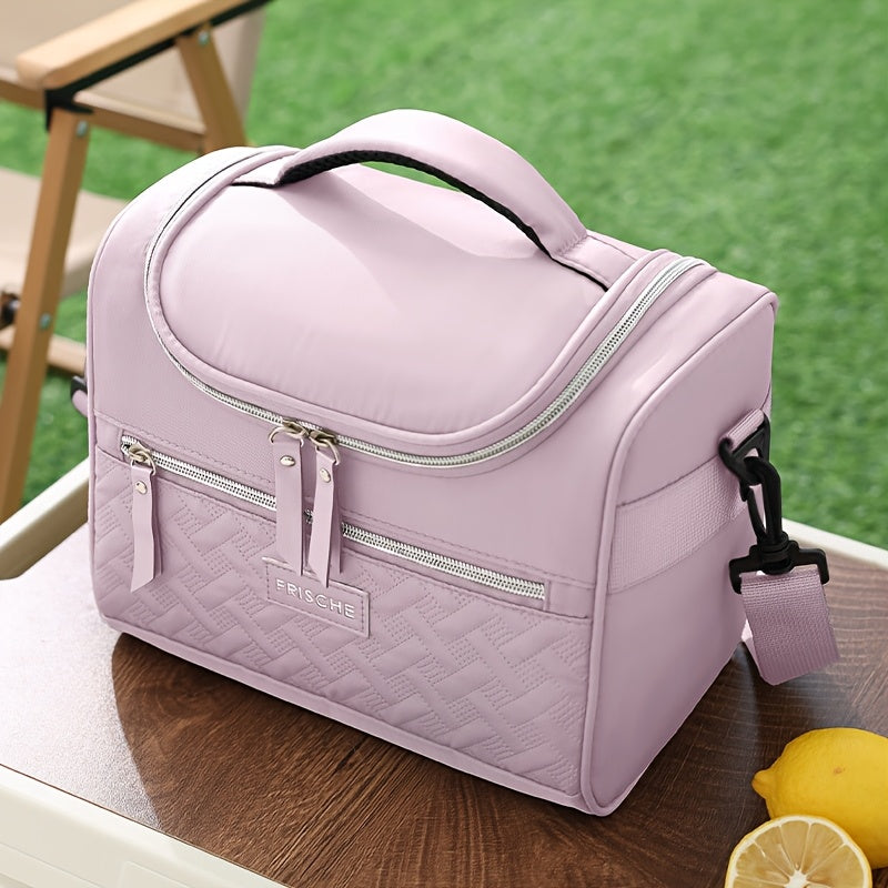 [Leakproof Insulated Lunch Bag] Reusable Leakproof & Lightweight Insulated Lunch Bag | Thermal Food Carrier Tote for Travel, Picnics, Work, Outdoors - Durable Built-in Insulation Cooler