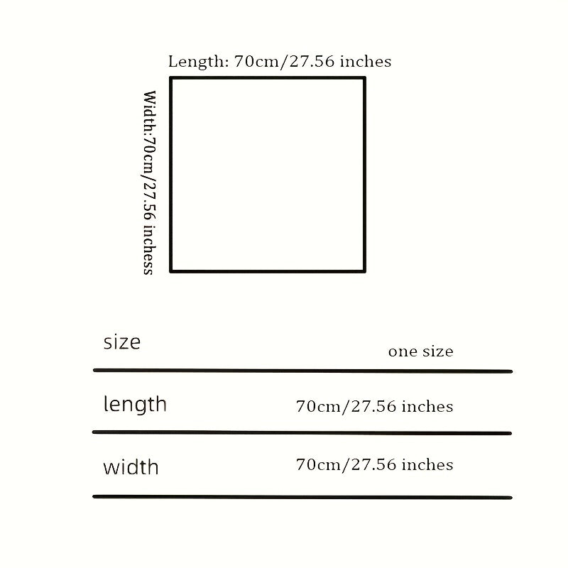 [Sun-Protective Scarf] Women's Elegant Luxury Scarf - 27.5" Large Square Handkerchief with Golden-Tone Metallic Accent, Soft Pastel, & BrownGolden - Breathable, Sun-Protective Fashion Accessory for Casual Outings & Formal Eve