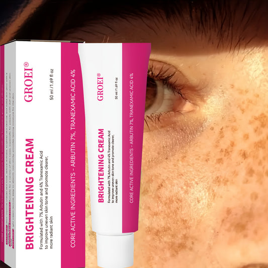 [Radiance Cream] 2pcs Radiance Cream with 7% Arbutin & 4% - Hypoallergenic, Spot-reducing Moisturizer for All Types, Evens Tone, Boosts Radiance, Complexion Care Products