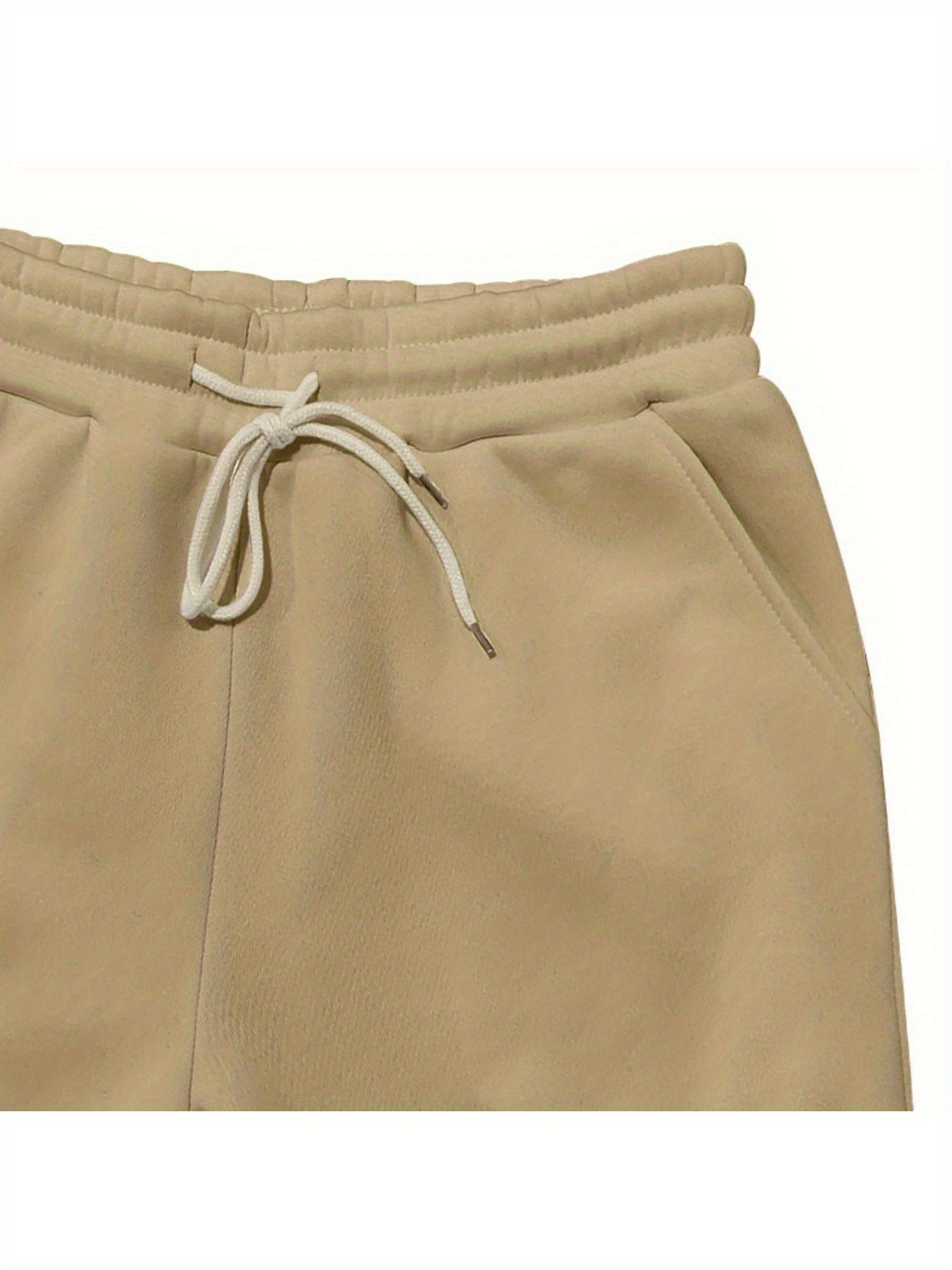 1 Set 2pcs Men's Athletic Casual Tracksuit - Fleece Lined Hooded Long Sleeve Pullover Sweatshirt & Pocketed Sports Pants, Warm Fleece Lining with Breathable Fabric, Perfect for Daily Wear, Outdoor Activities, Home Leisure - M