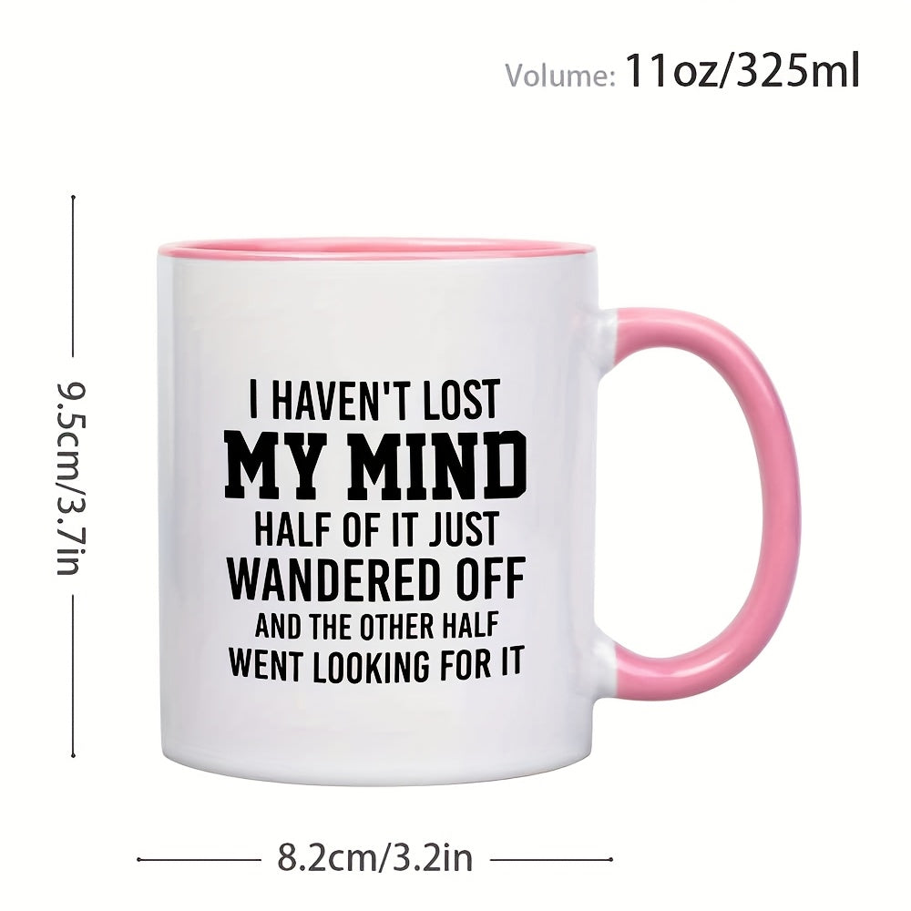 1pc 3A Grade, Funny Mug, 11 OZ, Novelty coffee cup, Coffee Bar Accessories, Inspirational quote text, Gifts for birthdays, Halloween, Father's Day, Mother's Day, Gift for friend sister, brother, dad, mom, Use At Home Party