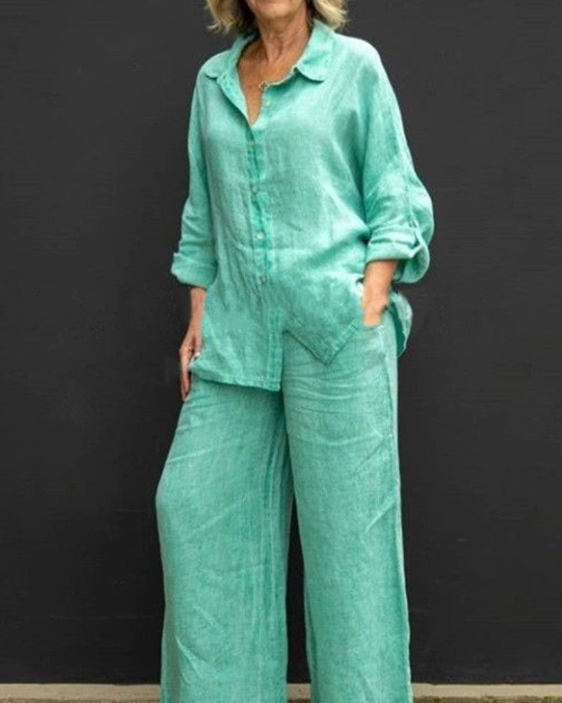 New Women's Shirt Set Casual Urban Outfit Women's Fashion