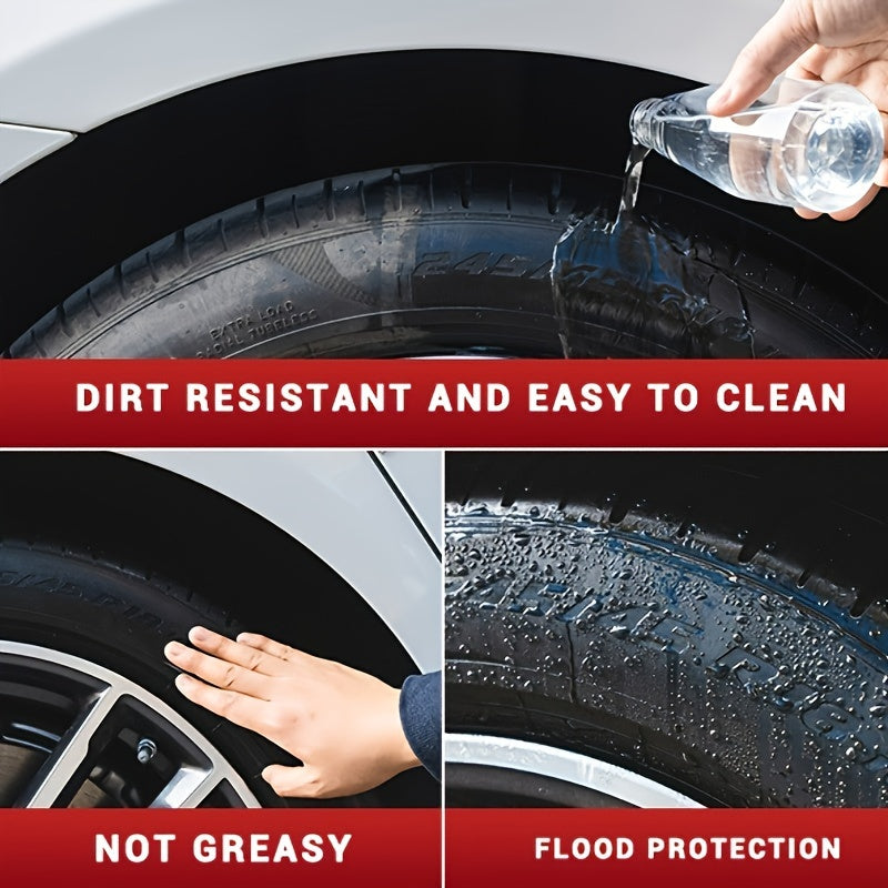 Premium Car Tire Shine Wax - Durable Protection & Gloss Enhancer for Plastic Parts, Long-Lasting Maintenance Coating, Anti-aging, Tire Protection