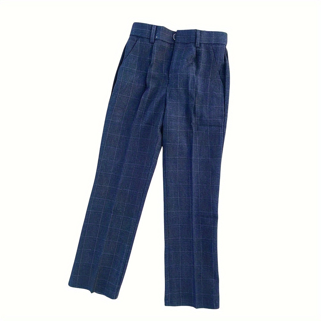 [Stripes | Casual] Stripes Pattern Boy's Suit Pants | Outdoor Casual Stylish Loose Fit Trousers | For All Seasons As Gift