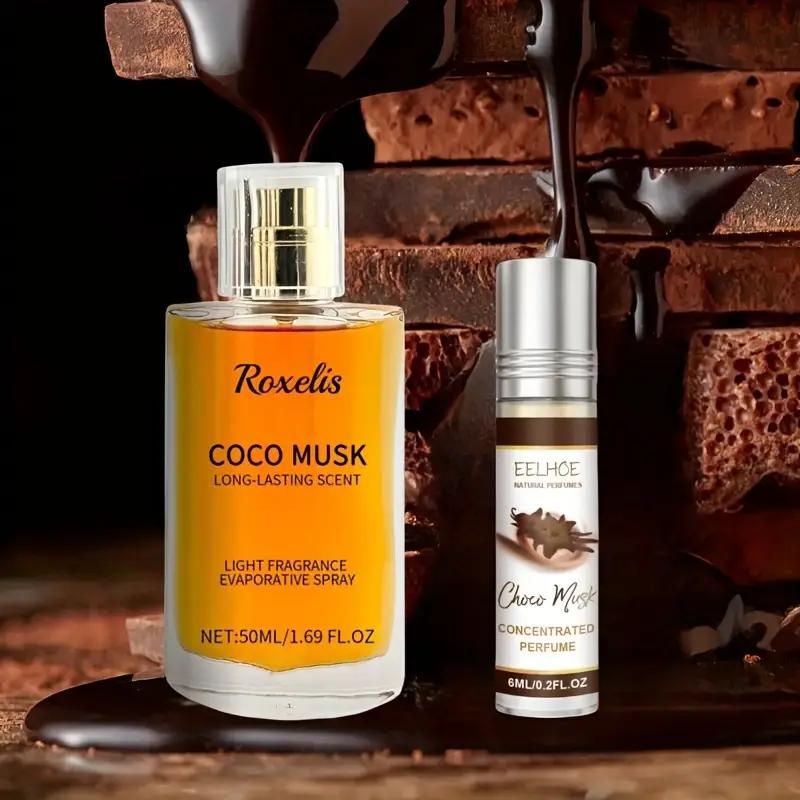 Rehab Choco Musk - Espray natural Eau de Perfume de 1.65 onzas líquidas