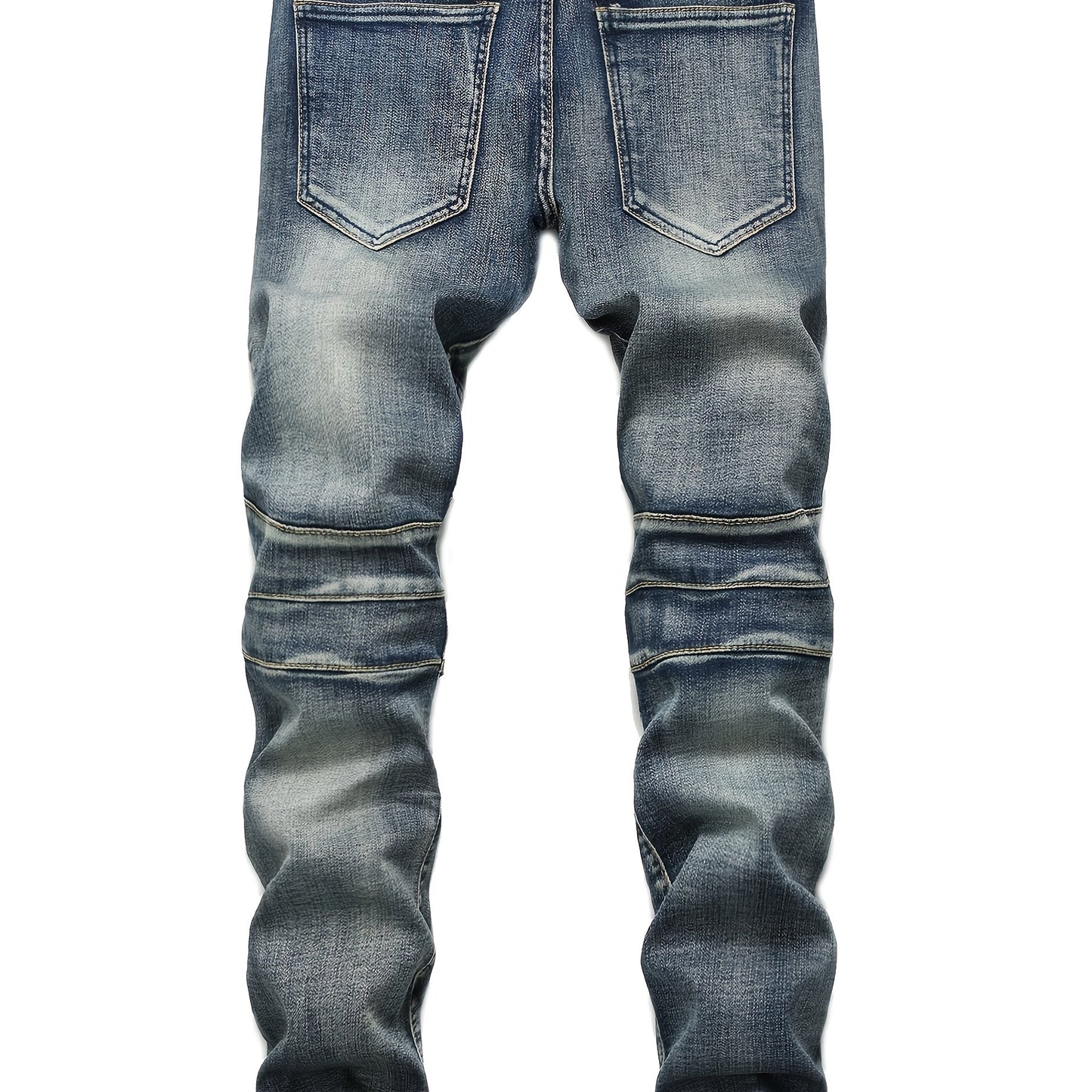 Men'S Slim Fit Stretch Jeans Ripped Skinny Jeans for Men, Fashion Distressed Straight Comfort Flex Waist Pants, Pants for Men