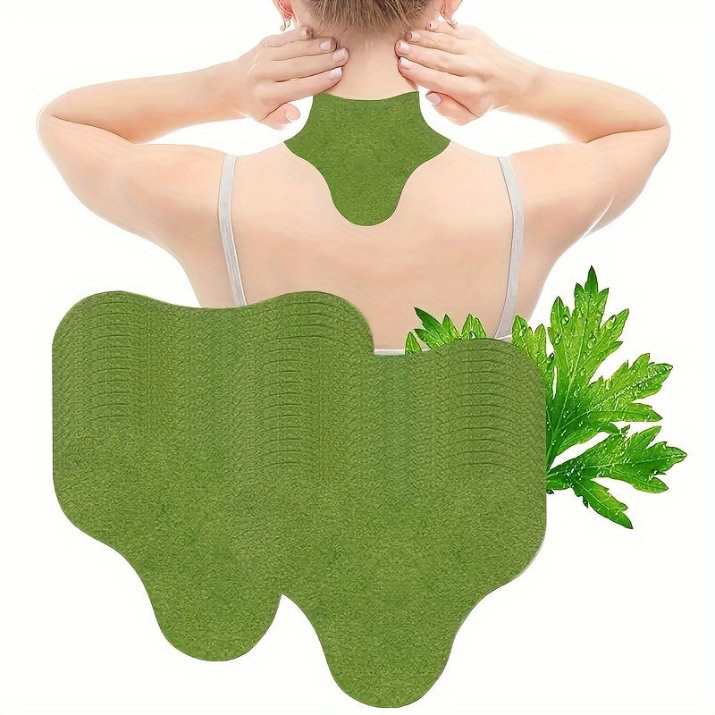100pcs Grade Wormwood Patches] 100pcs Wormwood Patches for Neck, Shoulder, Lumbar& Knee- Professional Grade