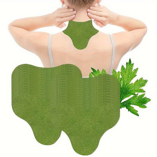 100pcs Grade Wormwood Patches] 100pcs Wormwood Patches for Neck, Shoulder, Lumbar& Knee- Professional Grade